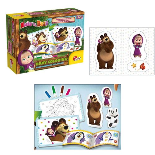 MASHA E ORSO Set per Colorare In Box (x cm)…x6
